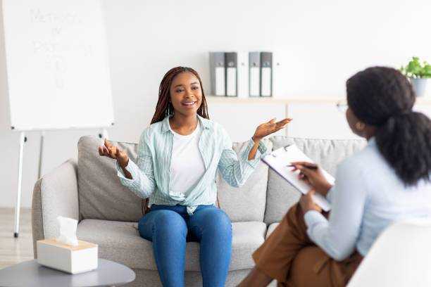 A calm individual therapy conversation