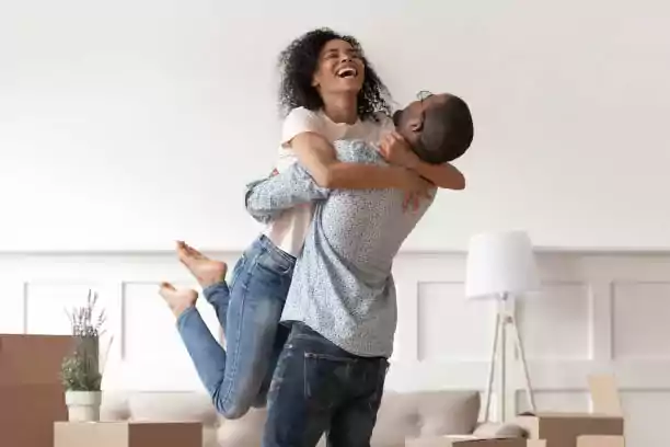 excited-young-black-couple-in-a-relationship